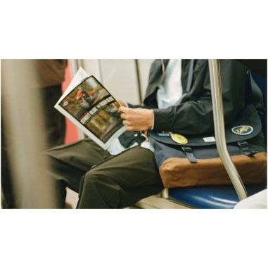 Bandolera de material reciclado de 22,5 l...