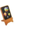 Cargador inalámbrico de madera de 15 W luminoso Ecológico Personalizado 62PX062 - Imagen 1