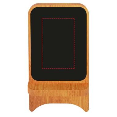 Cargador inalámbrico de madera de 15 W luminoso...