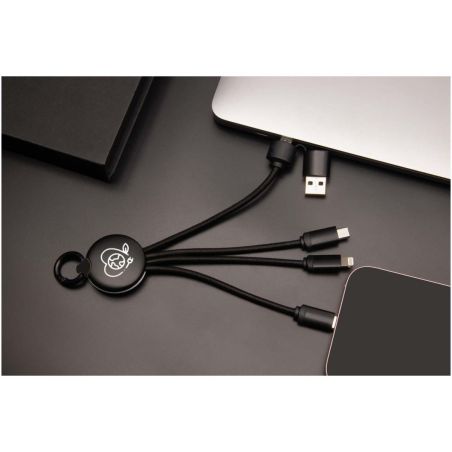 Cable de carga de 20 W 5 en 1 Ecológica Personalizada 62PX179
