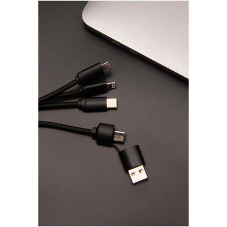 Cable de carga de 20 W 5 en 1 Ecológica Personalizada 62PX179