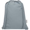 Bolsa de 5 L con cordón de algodón reciclado de 140 g/m² con certificado GRS Ecológica Personalizada 6120761 - Imagen 29
