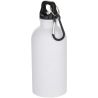 Botella de 400 ml de acero inoxidable mate con certificado RCS de una sola pared con mosquetón Ecológica Personalizada 6100871 - Imagen 1