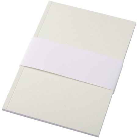 Libreta A5 de tapa blanda con 50 hojas de papel reciclado Ecológica Personalizada 6210249