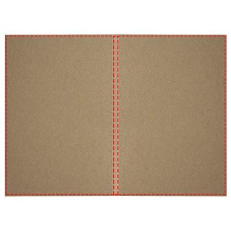 Libreta de tapa blanda craft con 50 hojas de papel reciclado Ecológica Personalizada 6210265