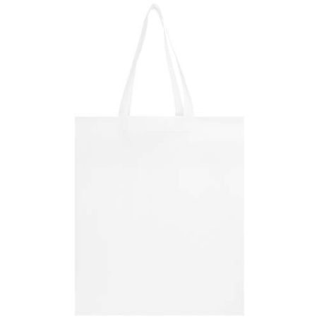 Bolsa Tote de 12 L con refuerzo de material no tejido reciclado con certificado GRS Ecológica Personalizada 6130106