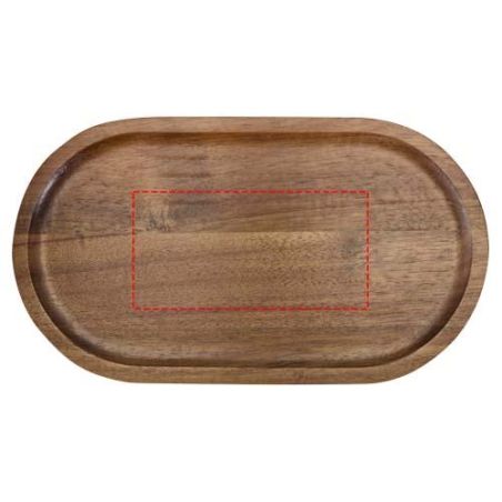 Bandeja de madera de acacia Ecológica Personalizada 6126394