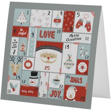 Tarjeta de felicitación cuadrada Ecológica...