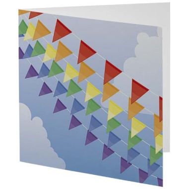 Tarjeta de felicitación cuadrada Ecológica...