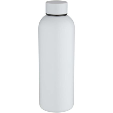 Botella de agua de 750 ml de acero inoxidable reciclado con pared simple y certificado RCS Ecológica Personalizada 6100920