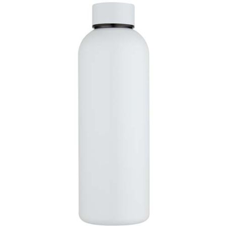 Botella de agua de 750 ml de acero inoxidable reciclado con pared simple y certificado RCS Ecológica Personalizada 6100920