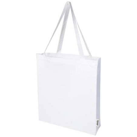 Bolsa Tote con refuerzos de 14 l algodón orgánico OCS de 180 g/m² Ecológica Personalizada 6120783