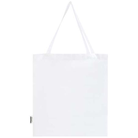 Bolsa Tote con refuerzos de 14 l algodón orgánico OCS de 180 g/m² Ecológica Personalizada 6120783