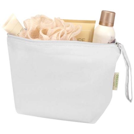 Bolsa de aseo grande de 3 l algodón orgánico OCS de 180 g/m² Ecológica Personalizada 6120785