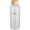 Botella de 650 ml de vidrio borosilicato de pared simple con tapa de bambú Ecológica Personalizada 6100930 - Imagen 1