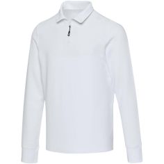Polo unisex de manga larga y media cremallera Ecológico... - Producto ecológico