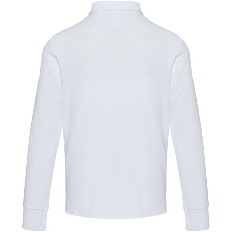 Polo unisex de manga larga y media cremallera Ecológico Personalizado 639551