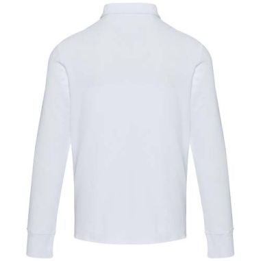 Polo unisex de manga larga y media cremallera...