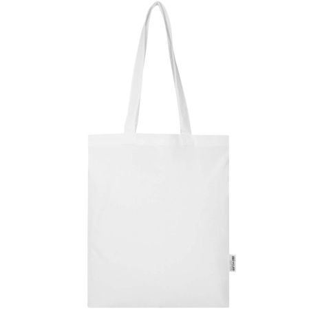 Bolsa Tote de 7 l de algodón reciclado GRS de 180 g/m² Ecológica Personalizada 6120789