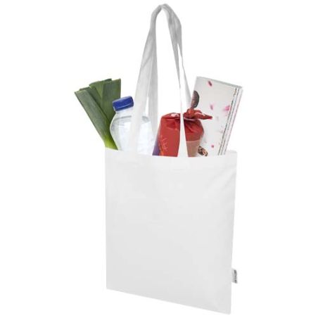 Bolsa Tote de 7 l de algodón reciclado GRS de 180 g/m² Ecológica Personalizada 6120789