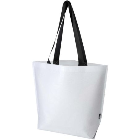 Bolsa Tote gran tamaño de 30l de material reciclado GRS con doble laminado Ecológica Personalizada 6130113