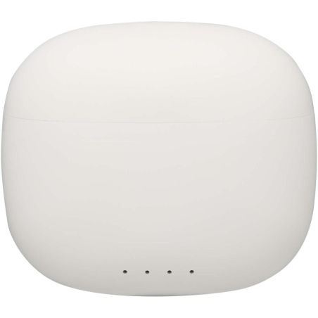 Auriculares True Wireless Bluetooth® de plástico reciclado con almohadillas de silicona Ecológica Personalizada 6124482