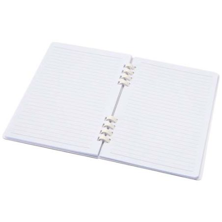 Cuaderno A5 tapa dura con espiral de material reciclado RCS Ecológico Personalizado 6107046