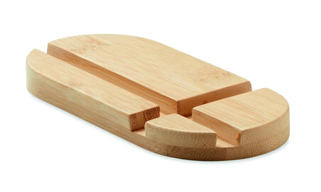 Soporte bambú tableta smartphone FSC