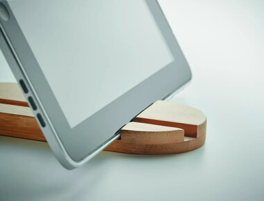 Soporte bambú tableta smartphone FSC