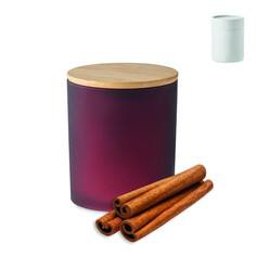 Vela vegetal 120 g cristal opaco bambú