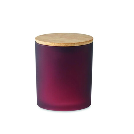 Vela vegetal 120 g cristal opaco bambú