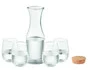 Set de jarra y vasos de vidrio reciclado - Imagen 4