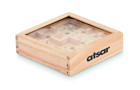 Juego laberinto madera de pino