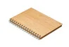 Libreta bambú A5 anillas dobles 70 hojas kraft rayado - Imagen 1