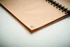 Libreta bambú A5 anillas dobles 70 hojas kraft rayado - Imagen 5