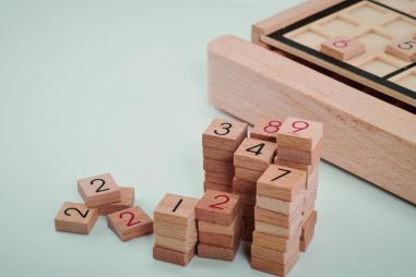 Juego de mesa sudoku de madera Ecológico...