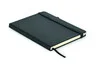Libreta A5 cuero preconsumo PU 192 págs recicladas rayado - Imagen 1