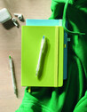 Libreta A5 cuero preconsumo PU 192 págs recicladas rayado - Imagen 33