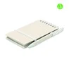 Libreta A6 cartón leche reciclado espiral bolígrafo juego - Imagen 6