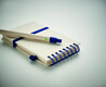 Libreta A6 cartón leche reciclado espiral bolígrafo juego - Imagen 22