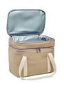 Bolsa nevera canvas 320 g/m² doble compartimento - Imagen 3
