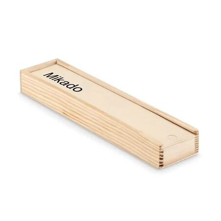 Juego de Mikado de bambú en caja