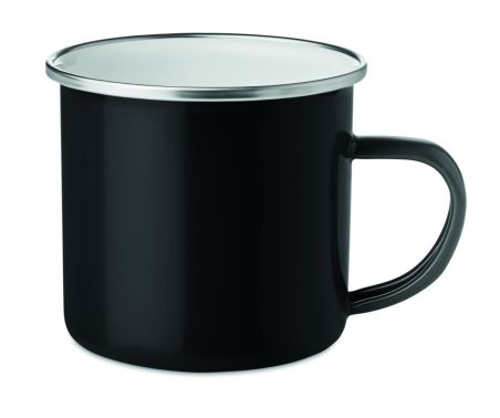 Taza de metal esmaltado 350 ml Ecológica Personalizada 7MO9756