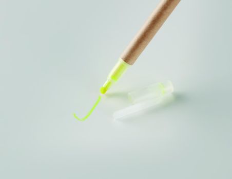 2 en 1 boligrafo y marcador Ecológico Personalizado 7MO9895