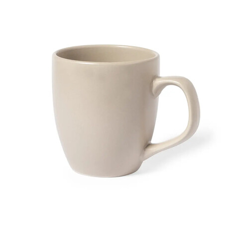 Taza cerámica 470 ml mate acabado natural caja