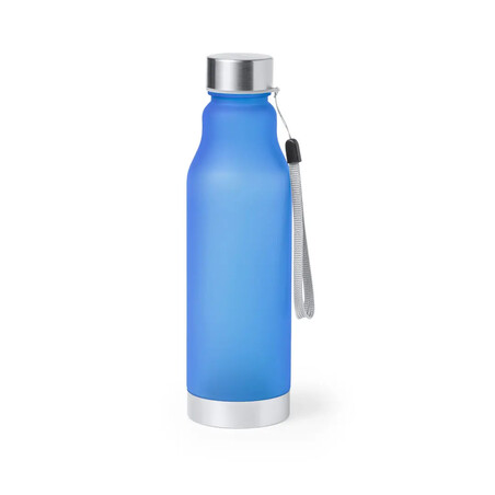 Bidón RPET 600 ml tapón acero inox cordón BPA free