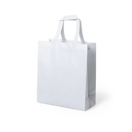 Bolsa non-woven 70g/m2 sublimación asas 35cm fuelle 8kg