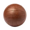 Balón fútbol retro de polipiel con bolsa reciclada - Imagen 1