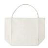 Bolsa algodón reciclado 300g/m2 fuelle asas 60cm 12 kg - Imagen 1