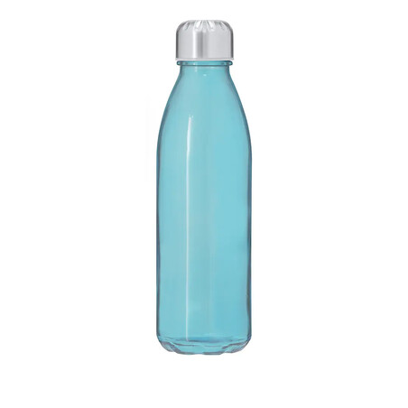 Bidón cristal reciclado 650 ml con tapón inox